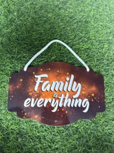 Family Is Everything Wall Hanging