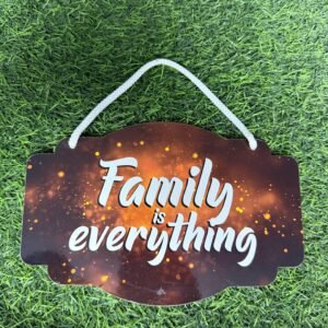 Family Is Everything Wall Hanging